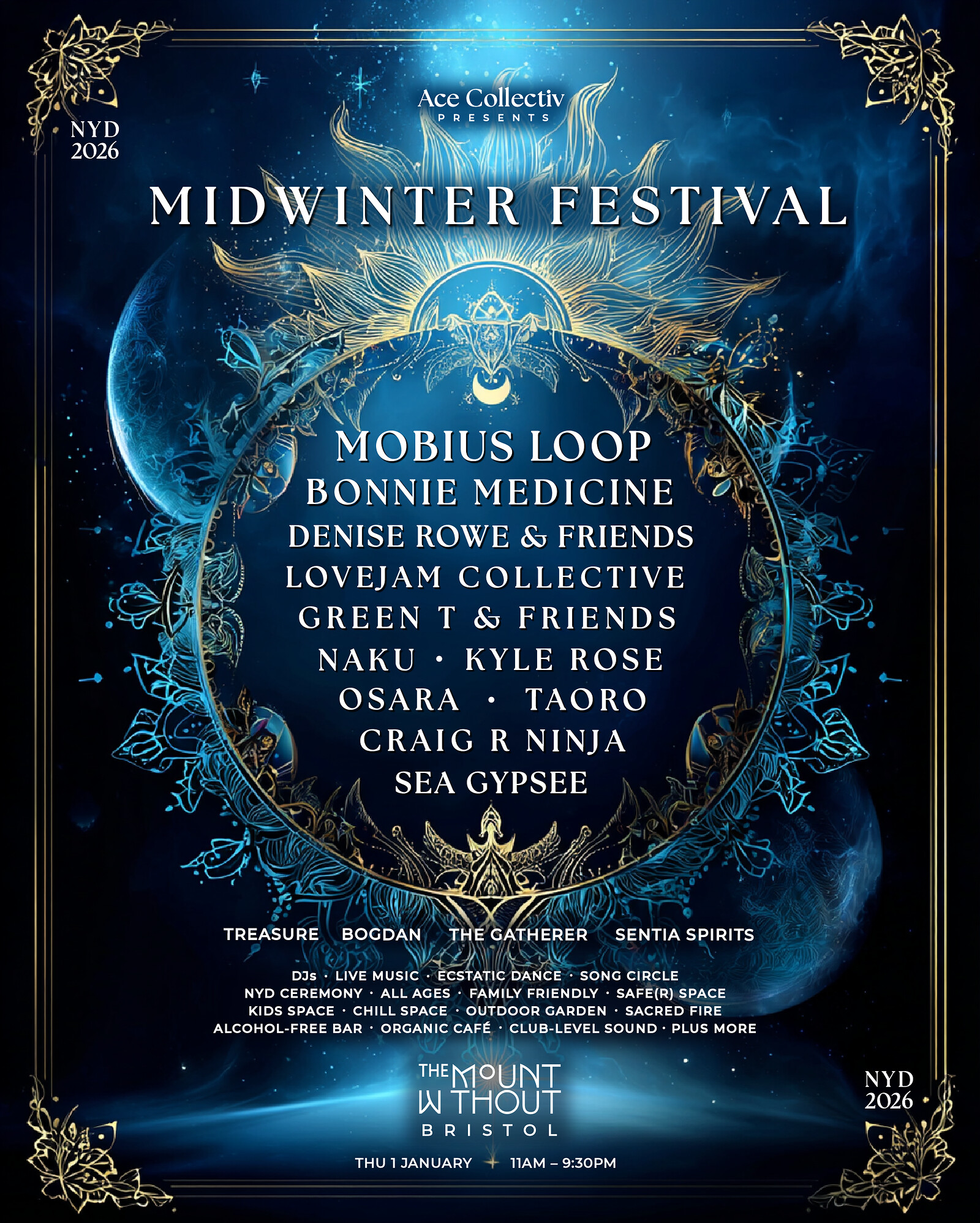 NYD 2026 - Midwinter Festival at The Mount Without