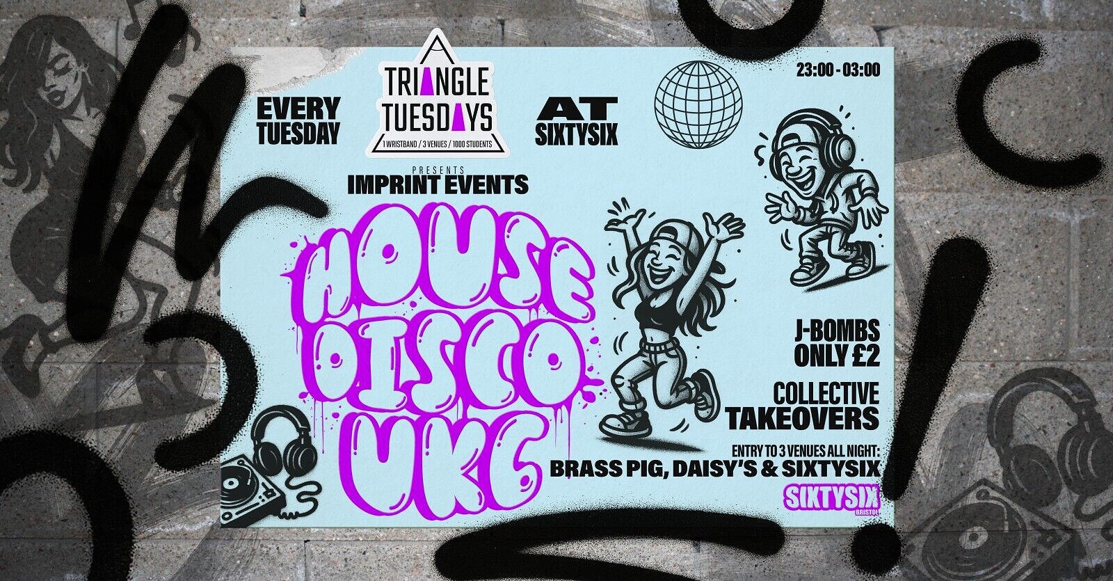 Imprint Events Takeover- Triangle Tuesdays at Sixtysix
