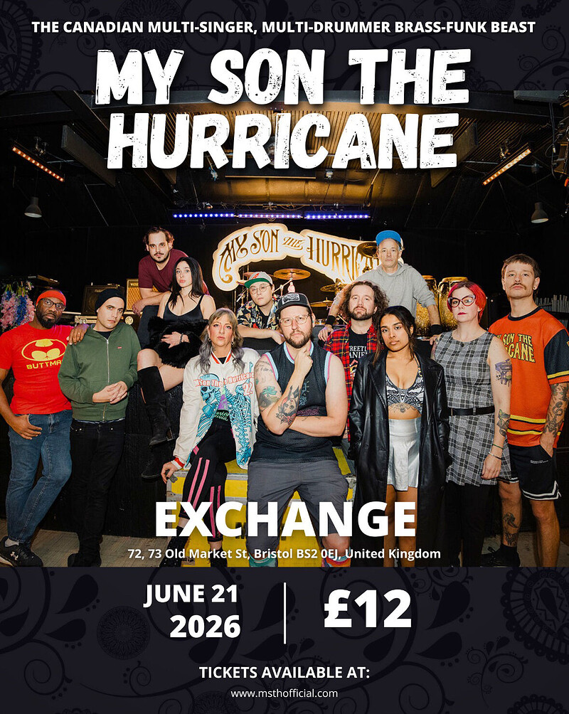 My Son The Hurricane at Exchange