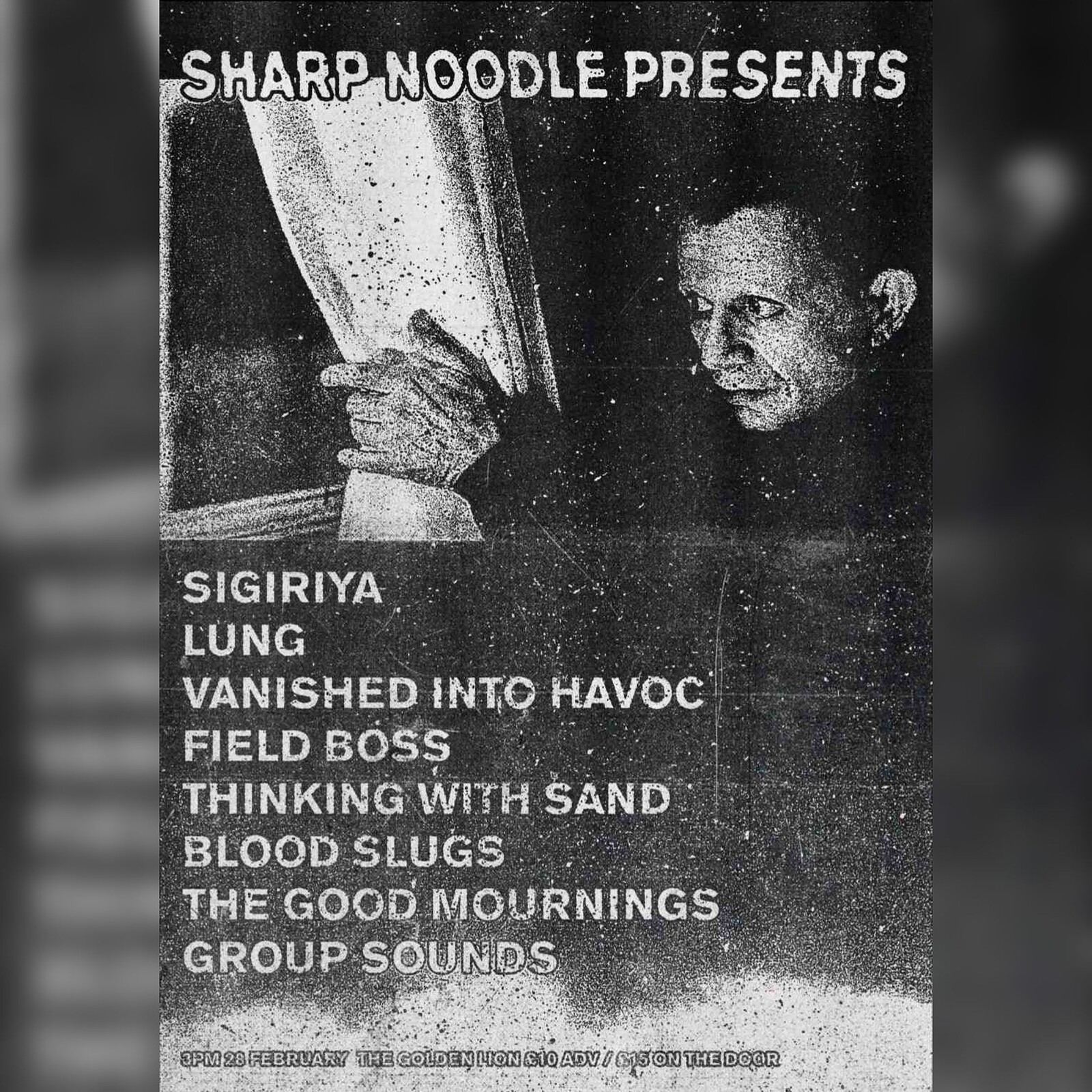 SIGIRYA / LUNG / VANISHED INTO HAVOC / FIELD BOSS at The Golden Lion