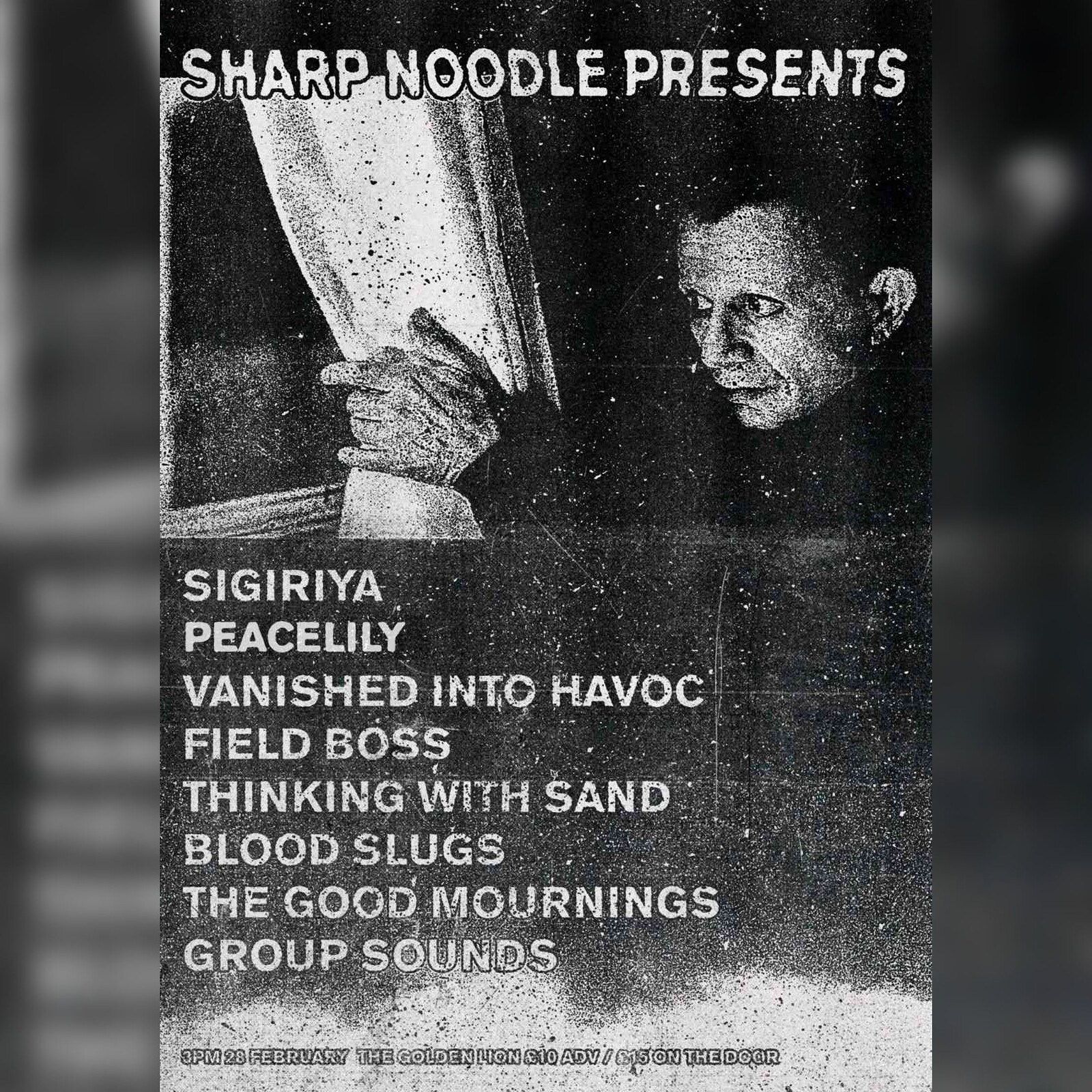 SIGIRIYA / PEACELILY/ VANISHED INTO HAVOC / FIELD BOSS at The Golden Lion