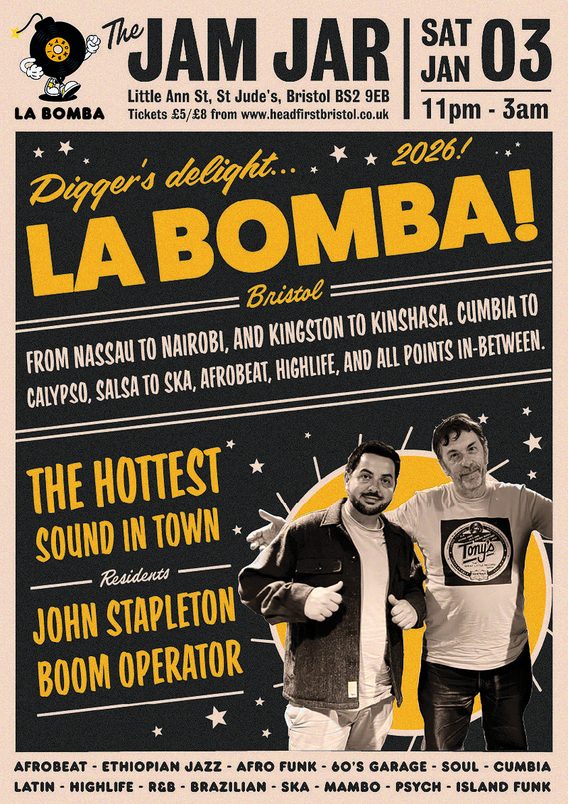 LA BOMBA at The Jam Jar