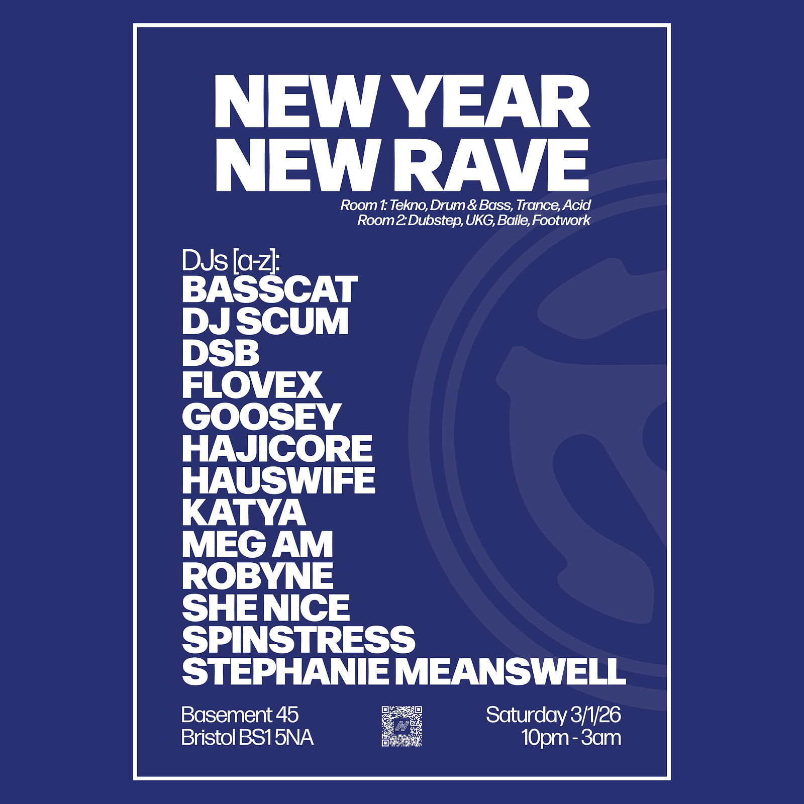 NEW YEAR NEW RAVE at Basement 45