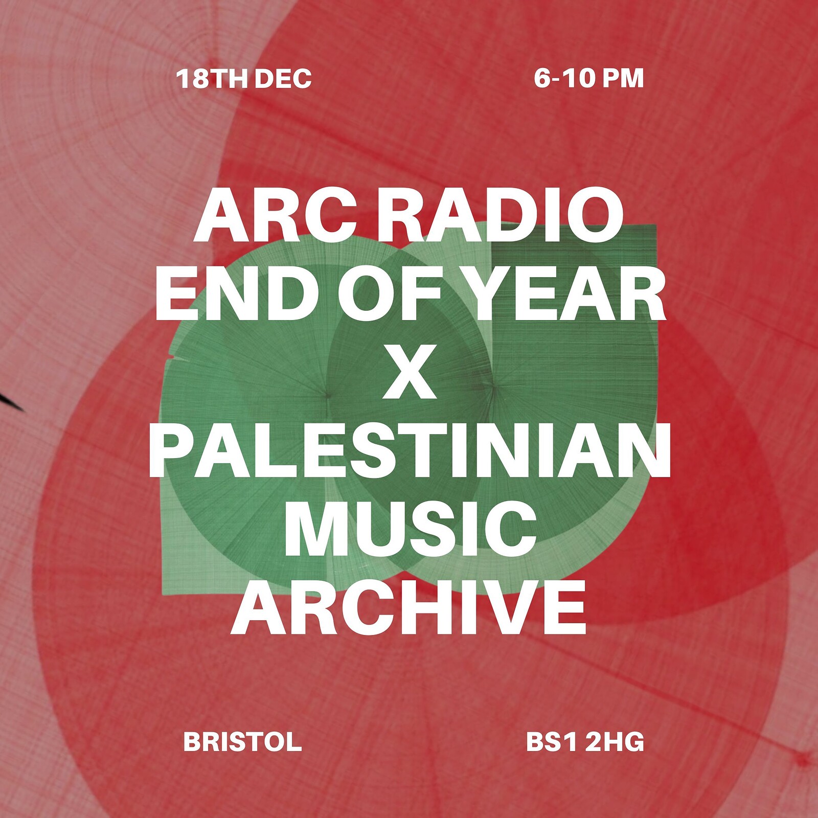 ARC RADIO x PALESTINE SOUND ARCHIVE at The Arc