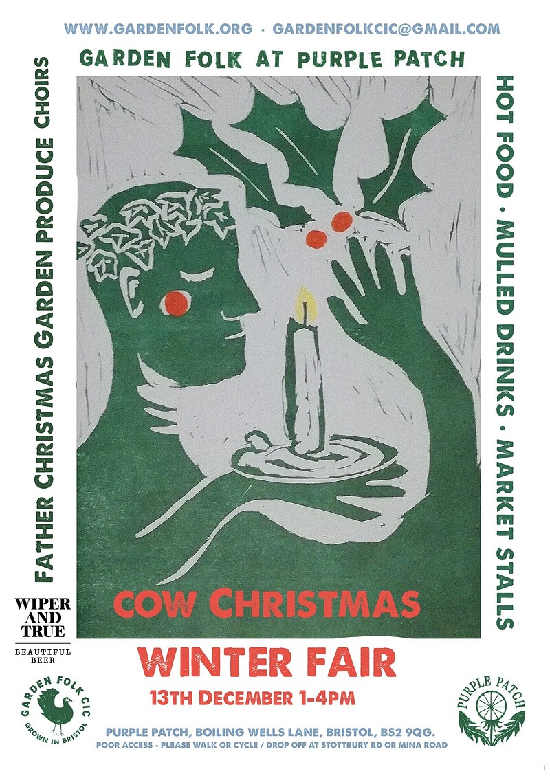 Cow Christmas Winter Fair at Purple Patch