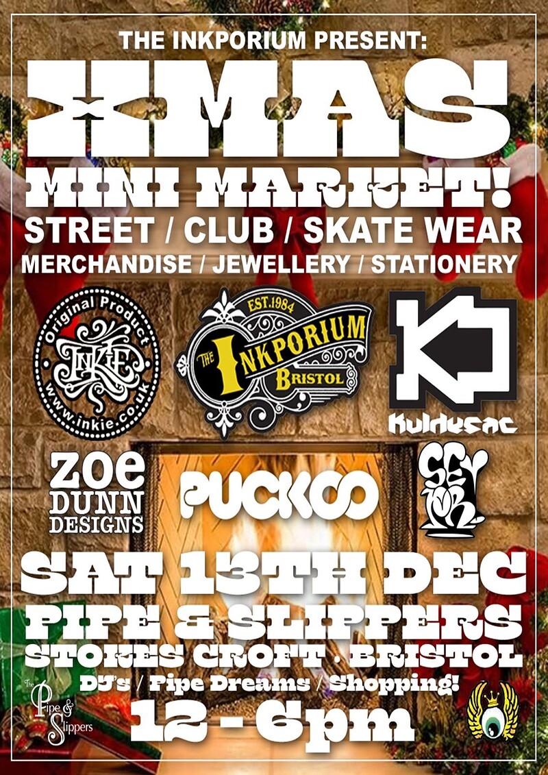 The Inkporium Xmas Mini Market at The Pipe & Slippers