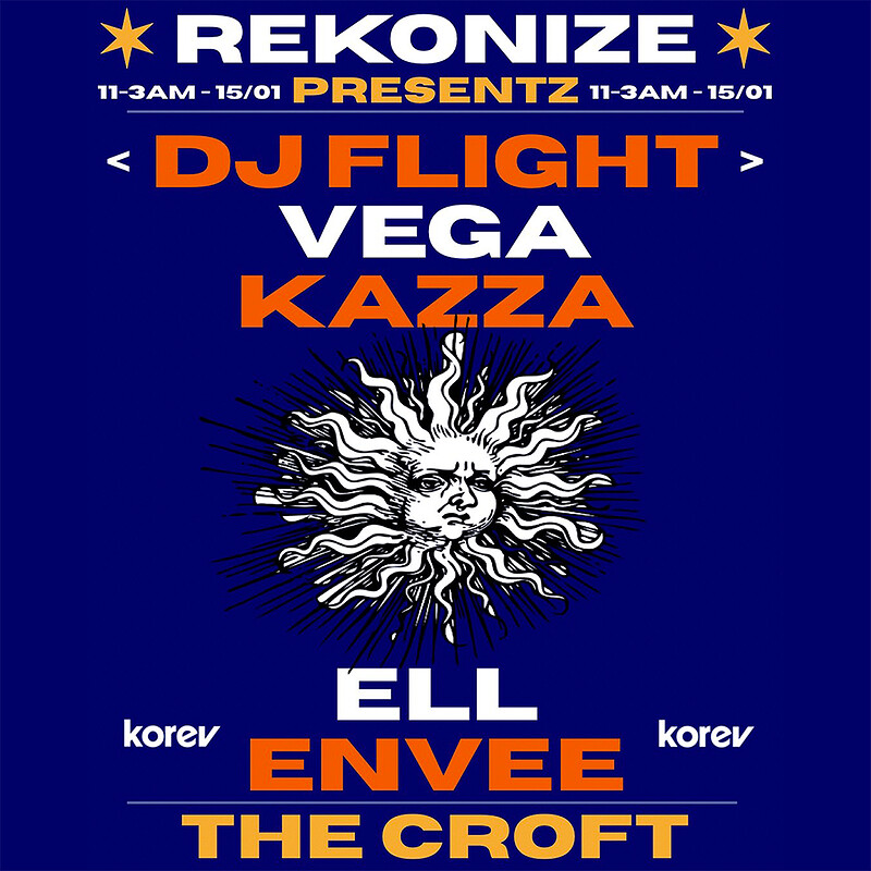 Rekonize: DJ Flight + Support at The Croft