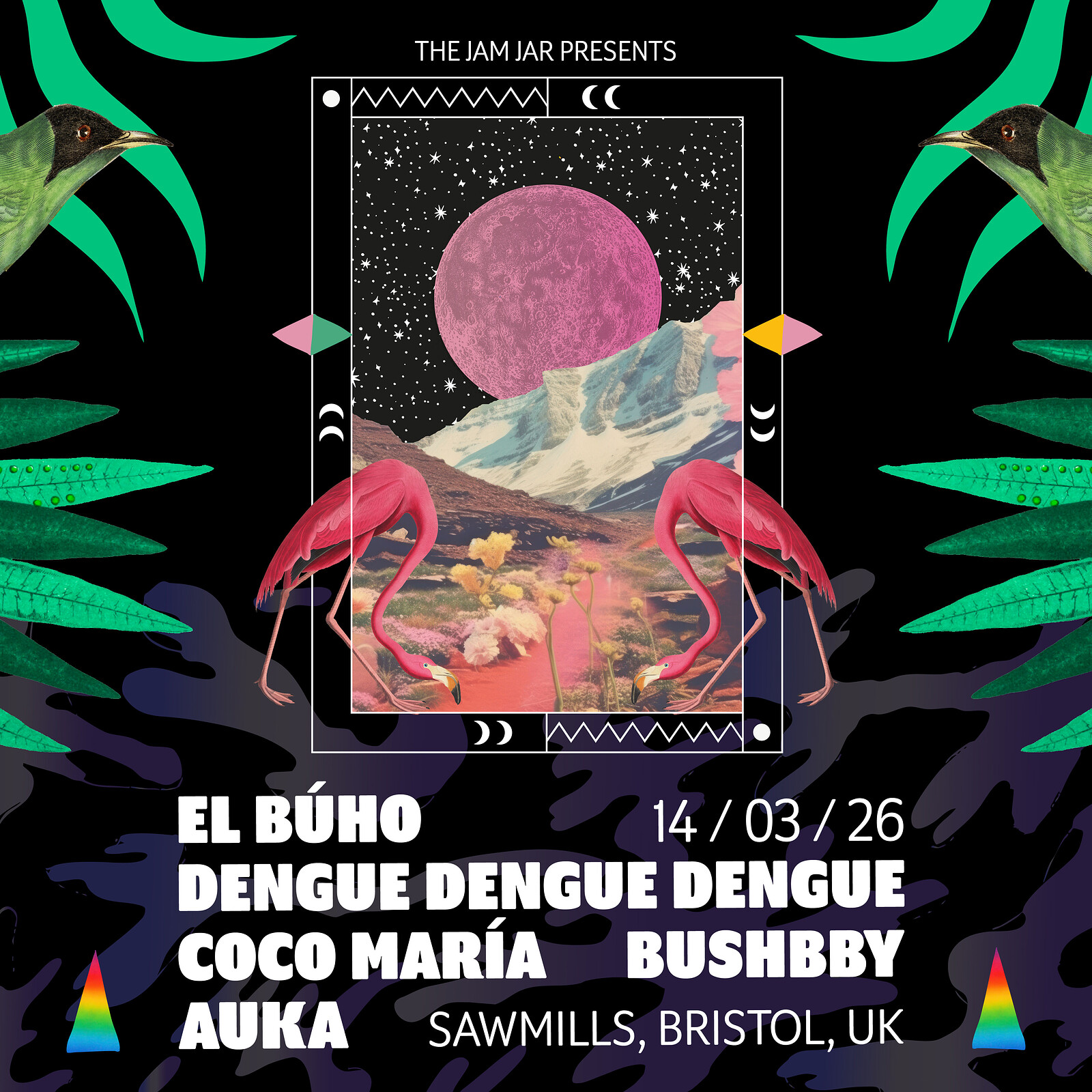 El Búho | Dengue Dengue Dengue | Coco María | Bushbby | AUKA at Sawmills