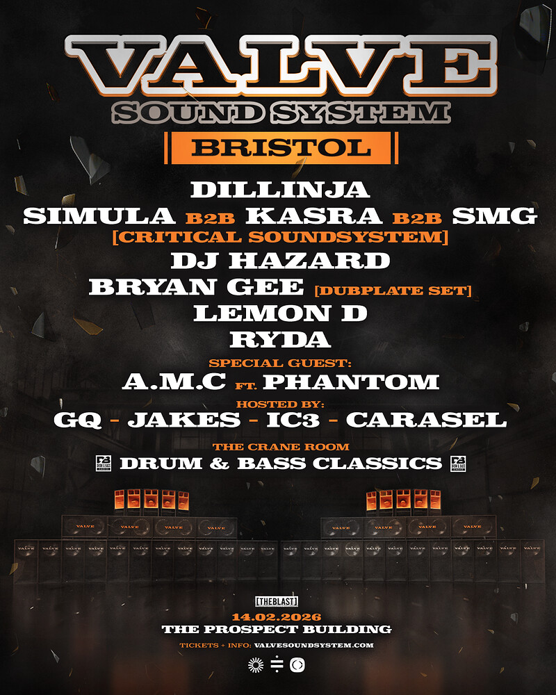 Valve Sound System Bristol 2026 at The Prospect Building