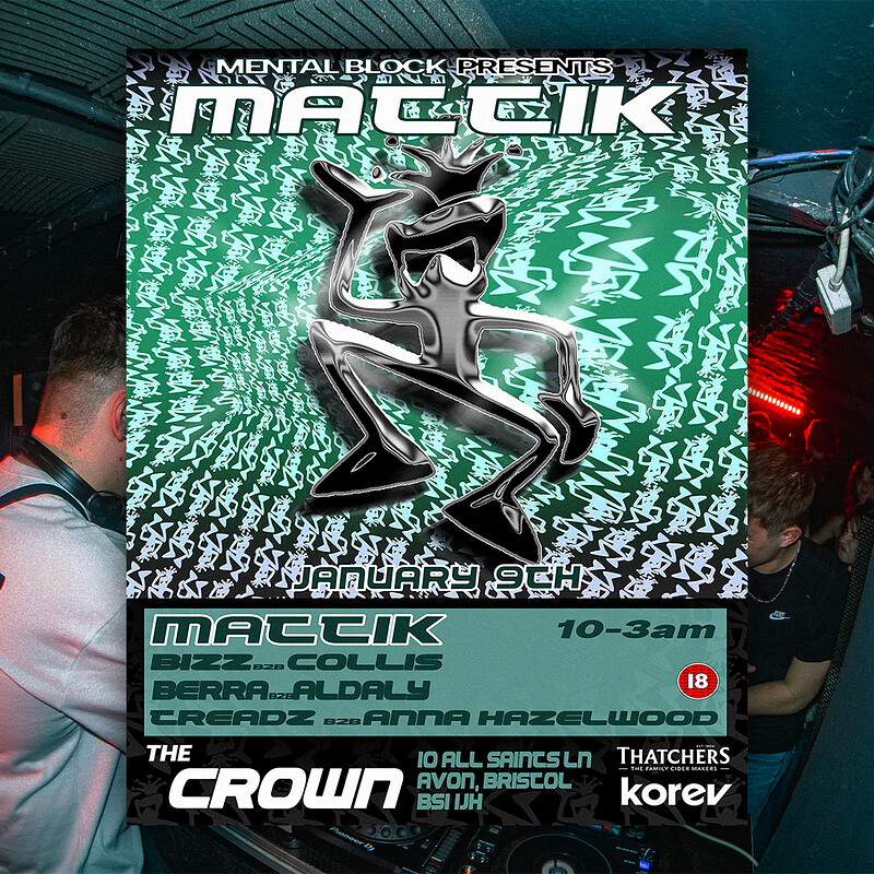 Mental Block: Mattik + Support at The Crown