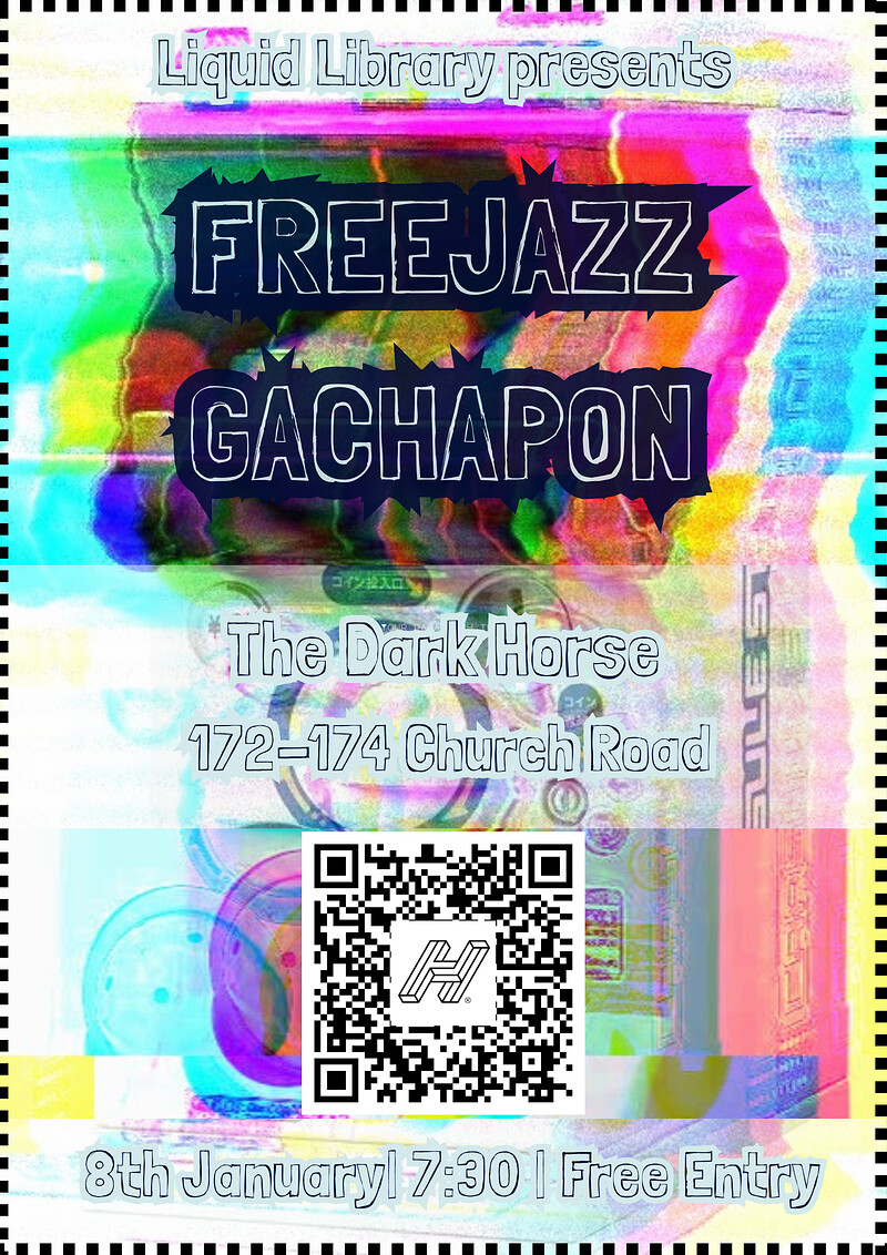 FreeJazz Gachapon at Dark Horse, Church Road