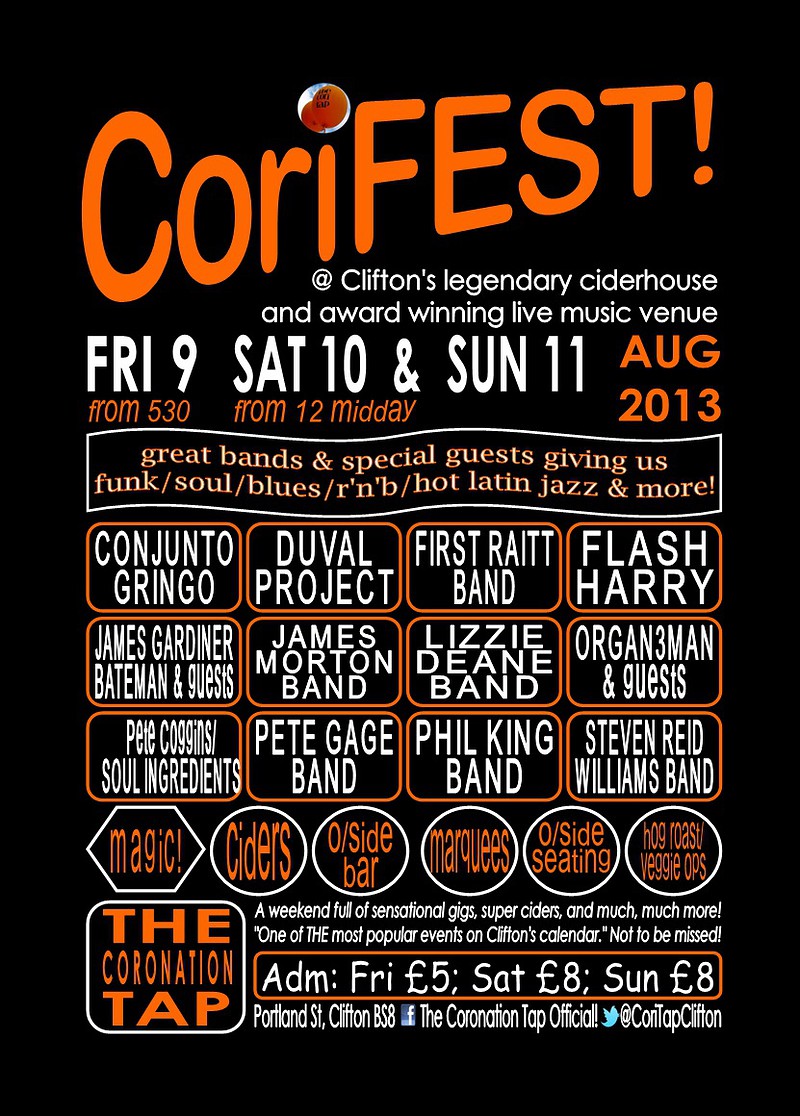 The Corifest at The Coronation Tap