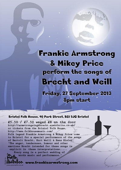 Frankie Armstrong & Brecht at The Folk House