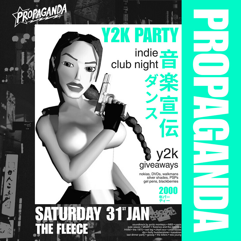 Propaganda Bristol - Y2K Indie Party at The Fleece