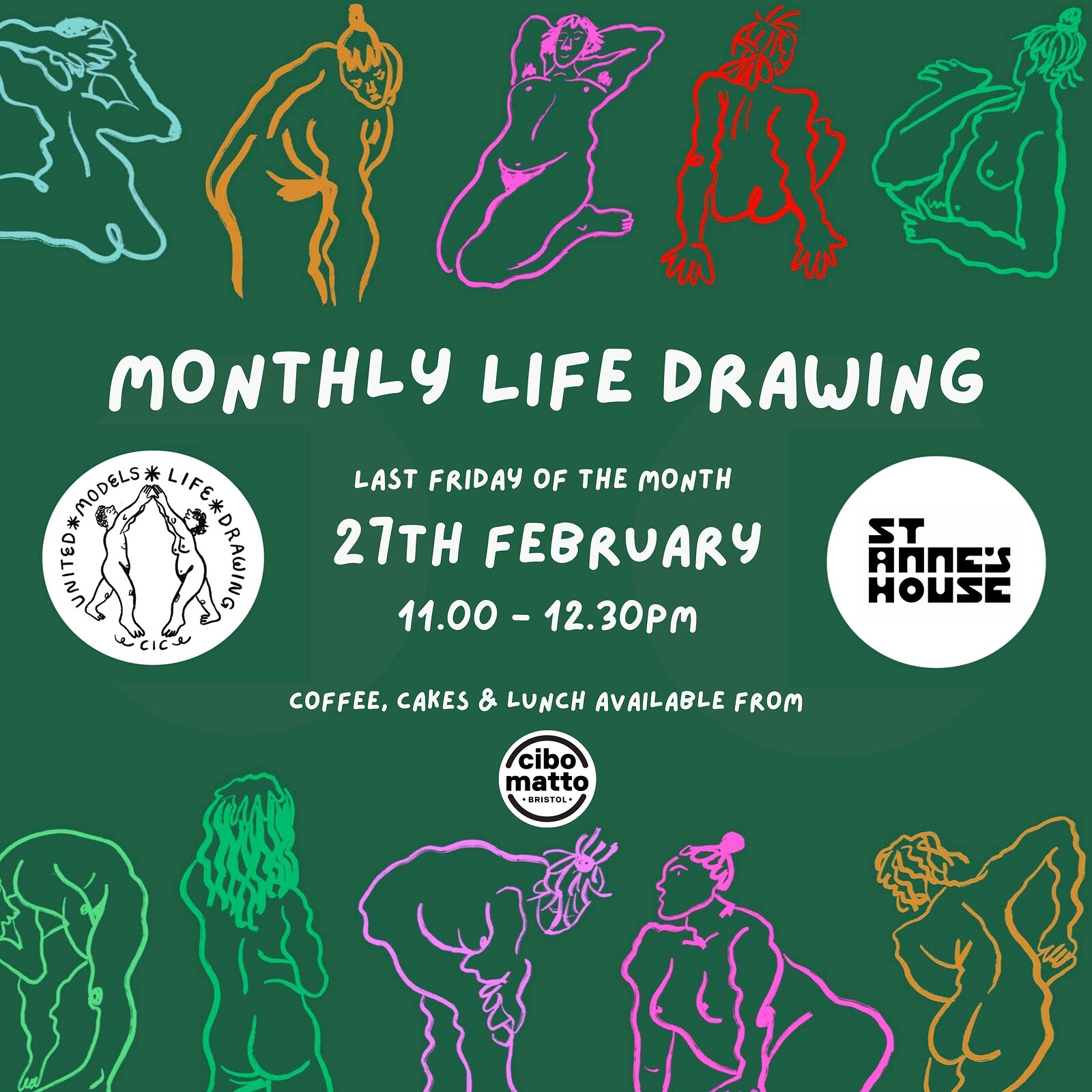 United Models Life Drawing at St Anne's House