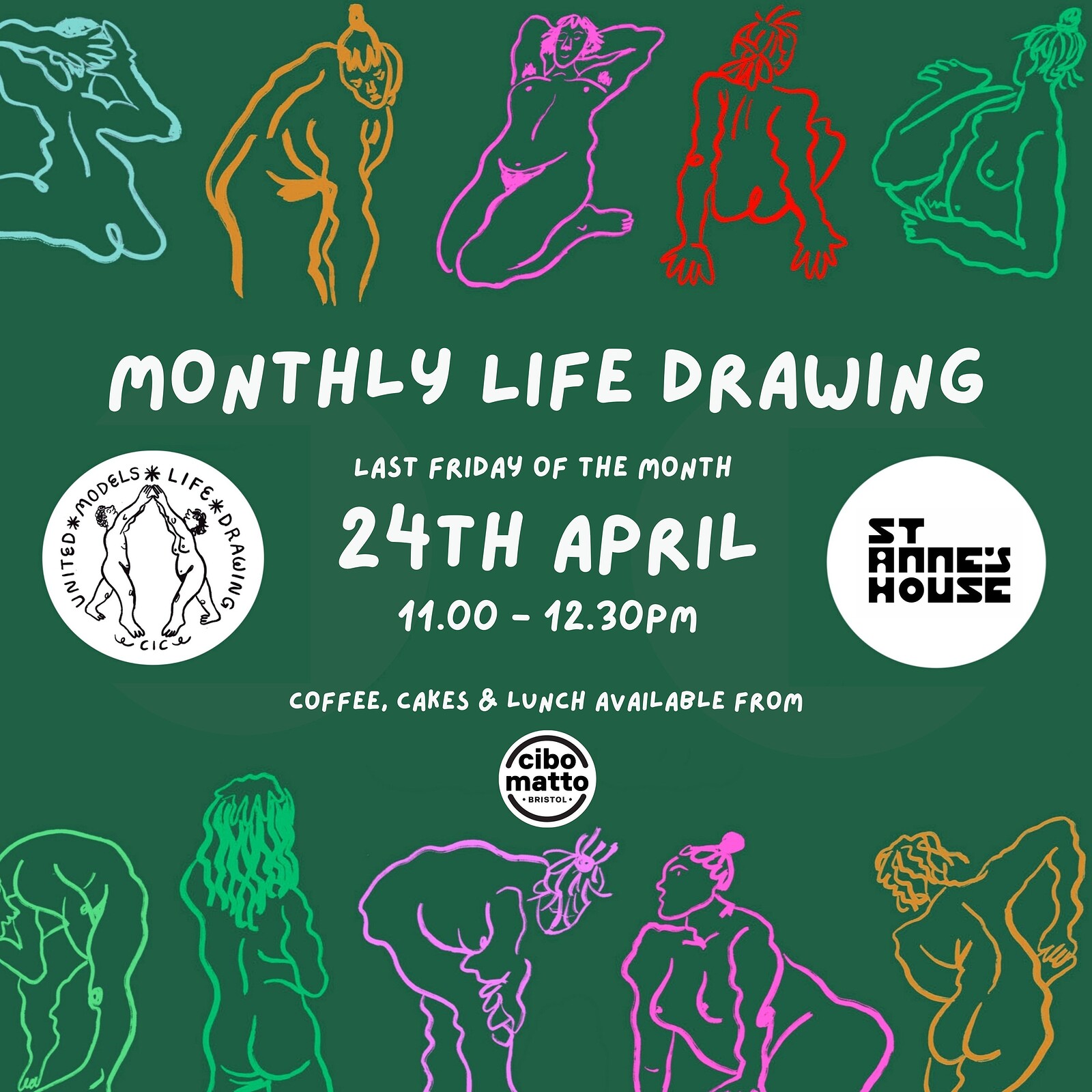 United Models Life Drawing at St Anne's House