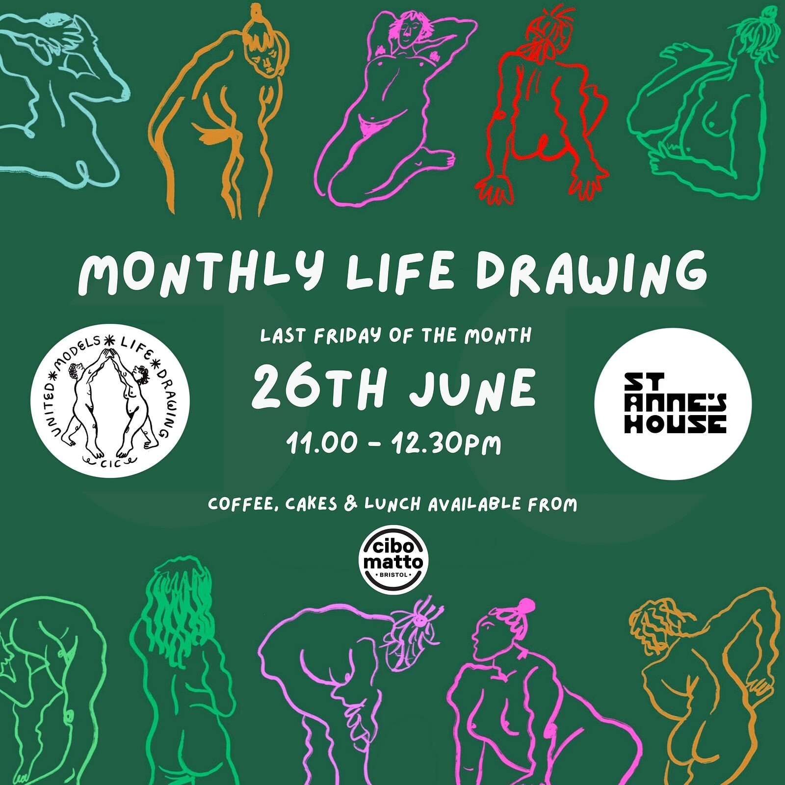 United Models Life Drawing at St Anne's House