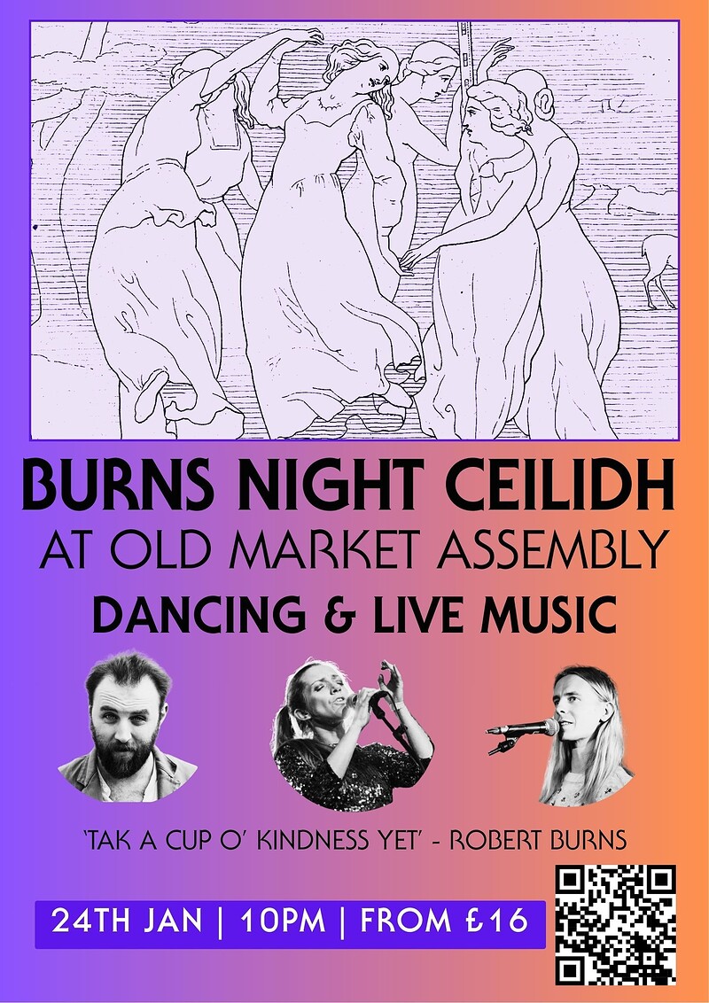 Burns Night Ceilidh & DJ at The Old Market Assembly