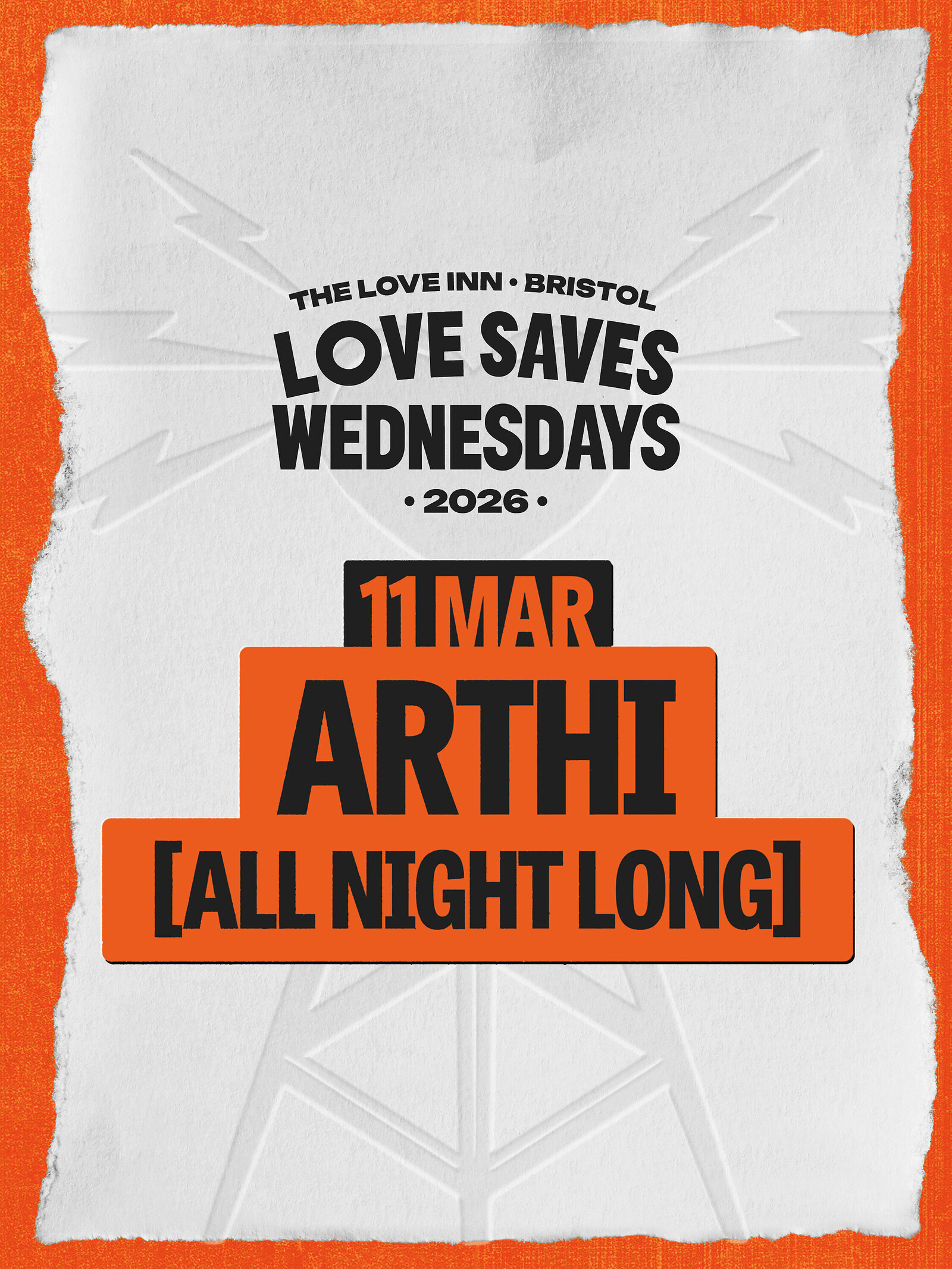 Love Saves Weds w/ Arthi at The Love Inn