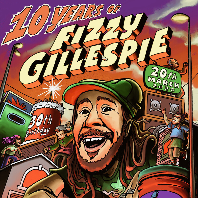 10 Years of Fizzy Gillespie at The Jam Jar