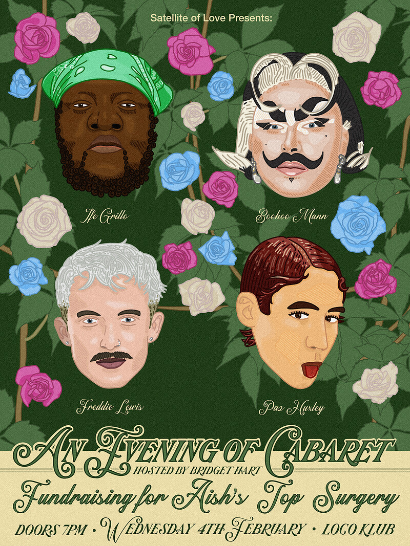 Satellite of Love Presents: An Evening of Cabaret at Loco Klub