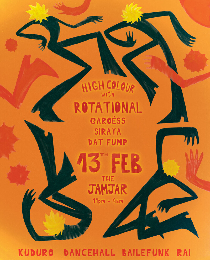 High Colour with Rotational, GAROËSS, Siraya, Dat Fump at The Jam Jar