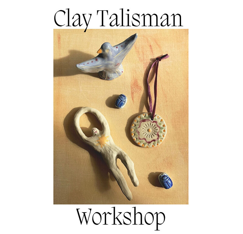 Clay Talisman Workshop at Terra Cafe