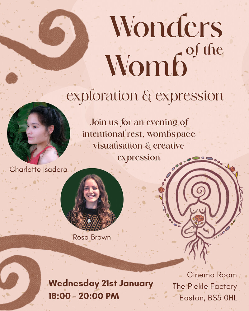 Wonders of the Womb workshop at The Pickle Factory