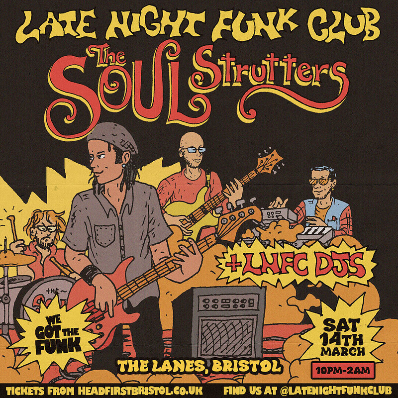 Late Night Funk Club: Soul Strutters + DJs at The Lanes
