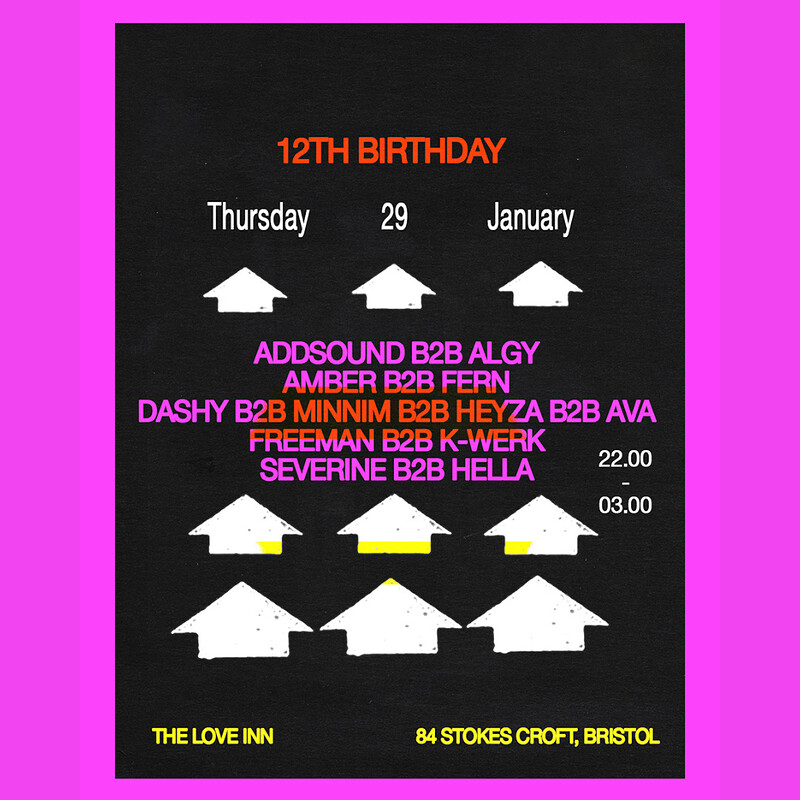 The Love Inn 12th Birthday Weekend - Thursday at The Love Inn