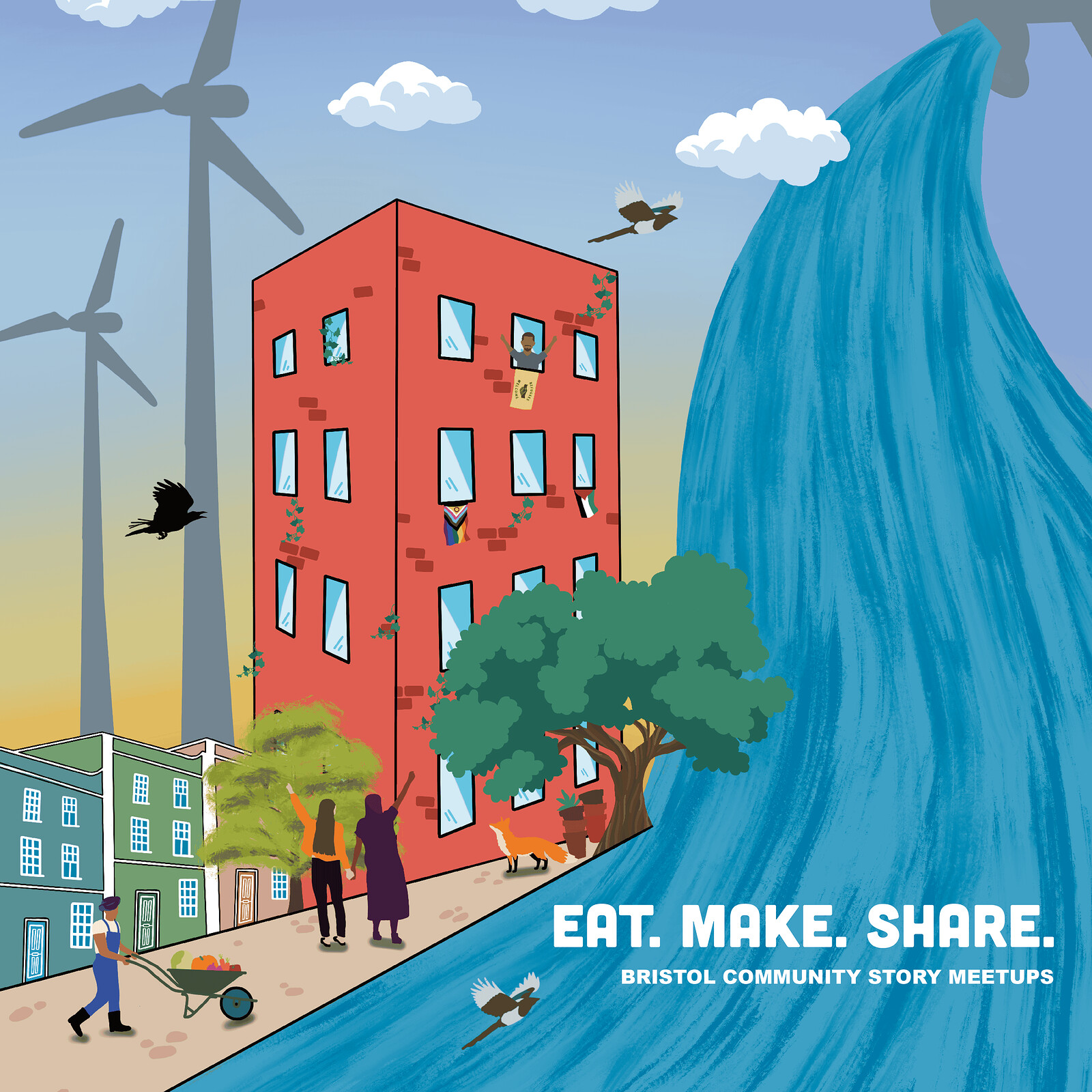 Eat Make Share: Story Meetup - Pride at Wellspring Settlement Hall, Barton Hill