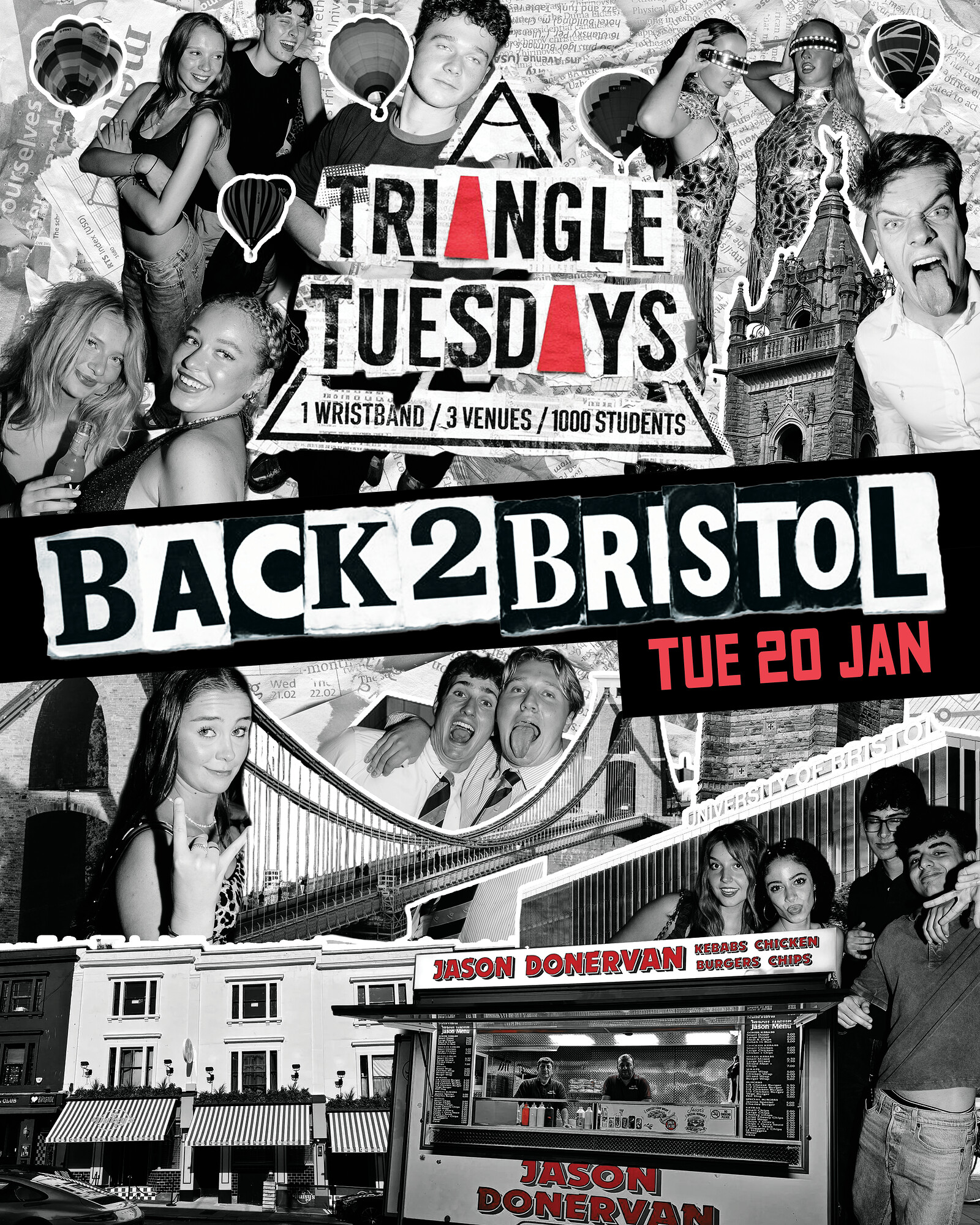 Triangle Tuesdays: BACK 2 BRISTOL - 3 Venues - 1 Ticket at The Brass Pig