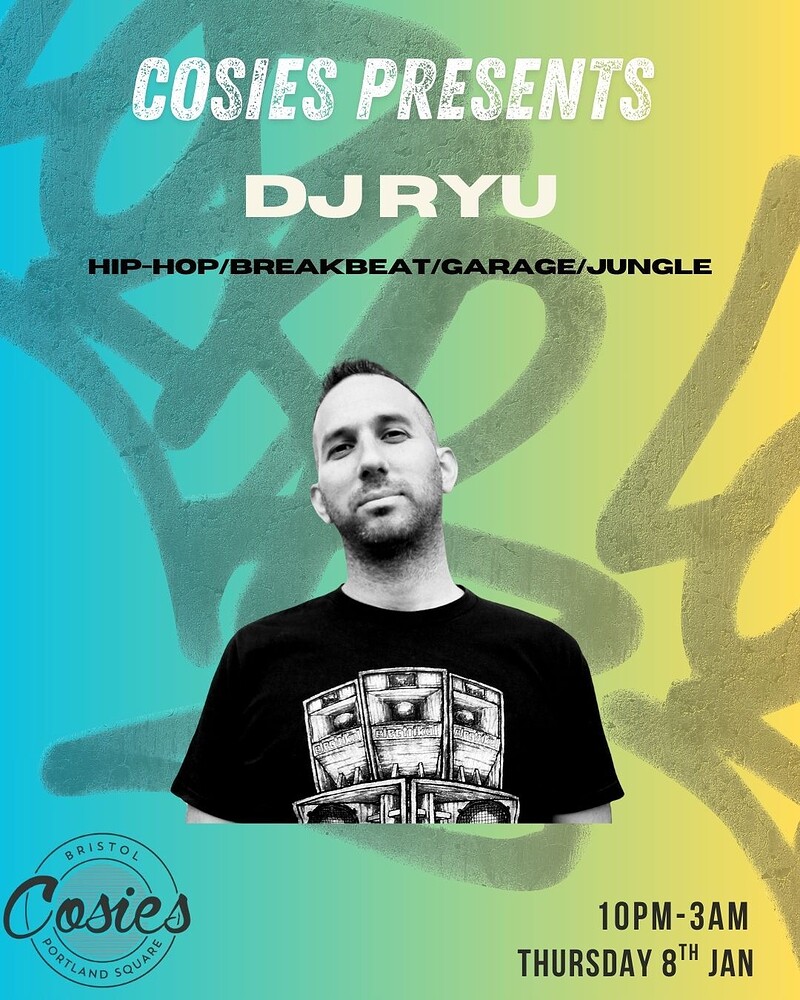 COSIES PRESENTS : RYU at Cosies