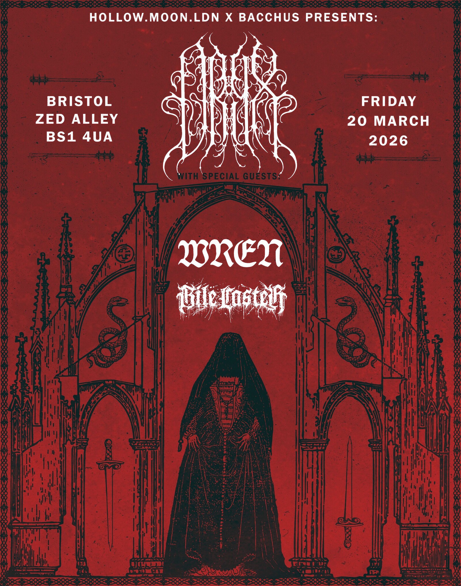 Oryx w/ Wren + Bile Caster at Zed Alley