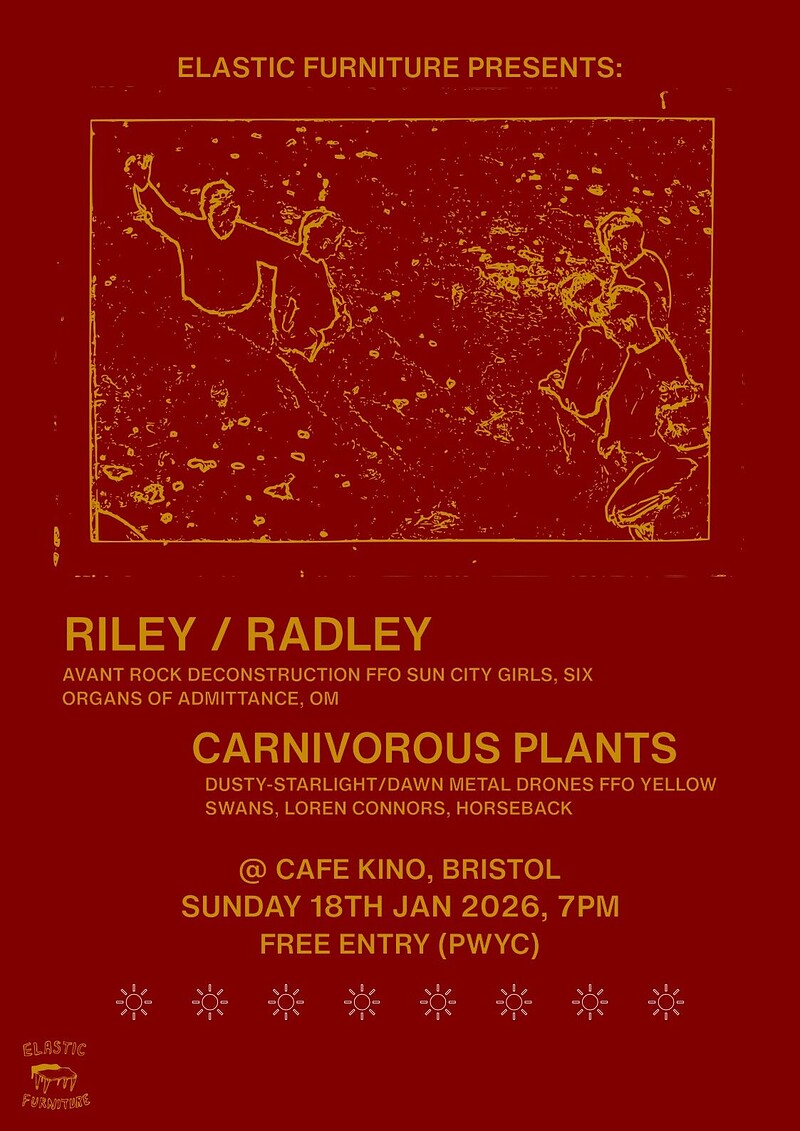 RILEY/RADLEY + CARNIVOROUS PLANTS at Cafe Kino
