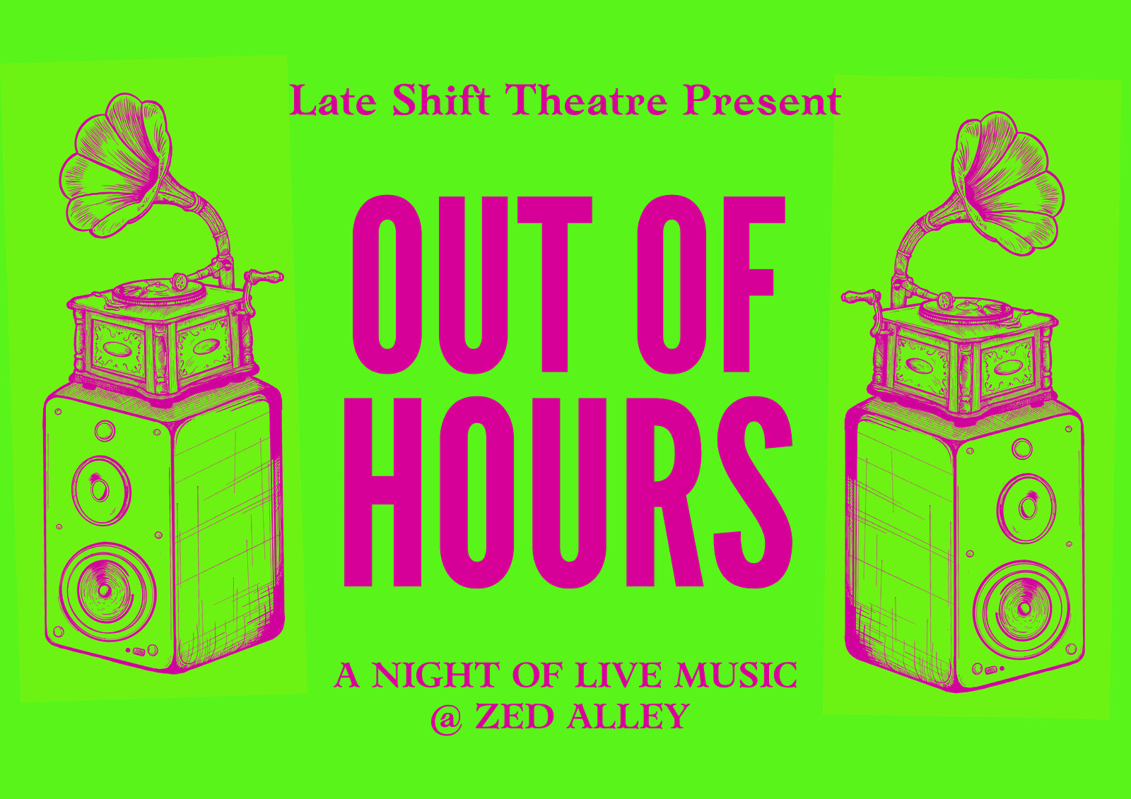 Out of Hours at Zed Alley