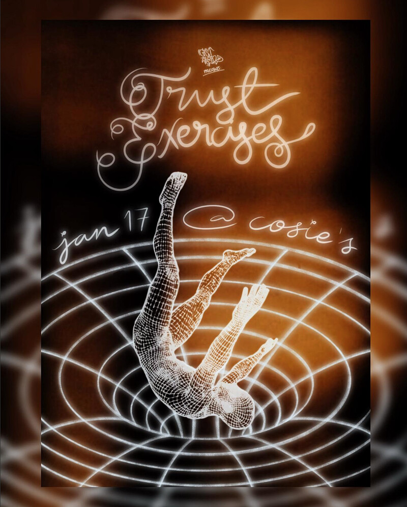 COSIES X GET WEIRD : TRUST EXERCISES at Cosies