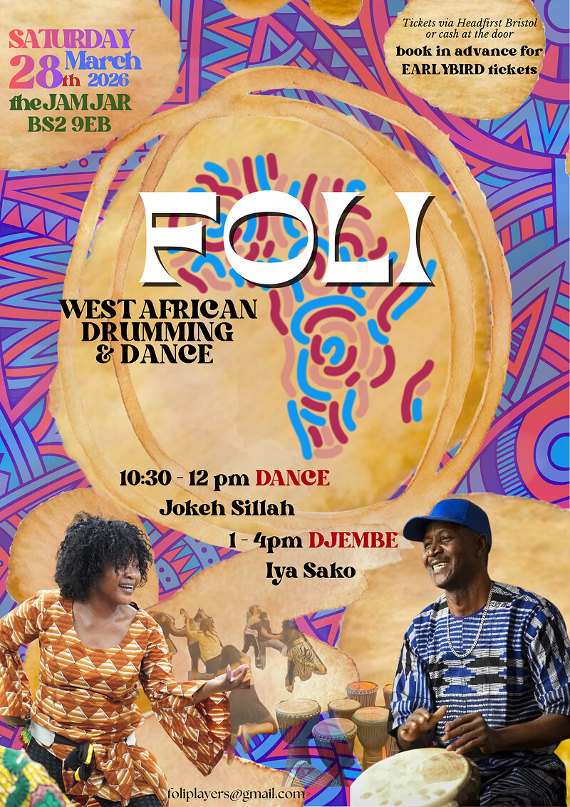 Foli - West African Dance & Djembe at The Jam Jar