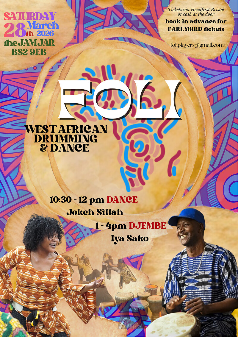 Foli - West African Dance & Djembe at The Jam Jar