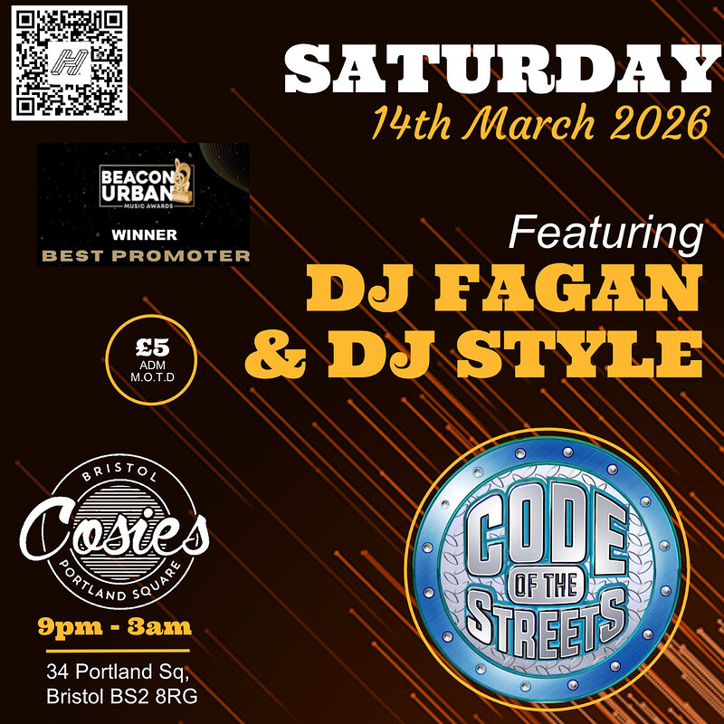 Code The Streets - 2026 at Cosies