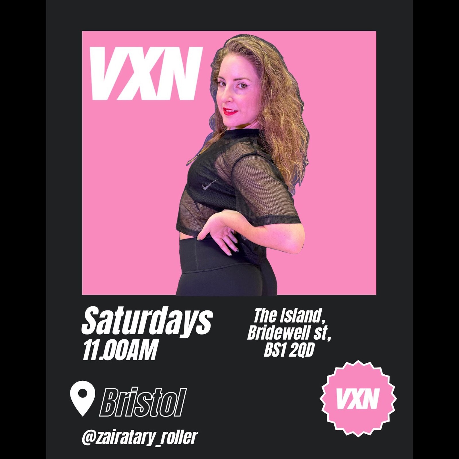 VXN Workout with Zaira at The Island