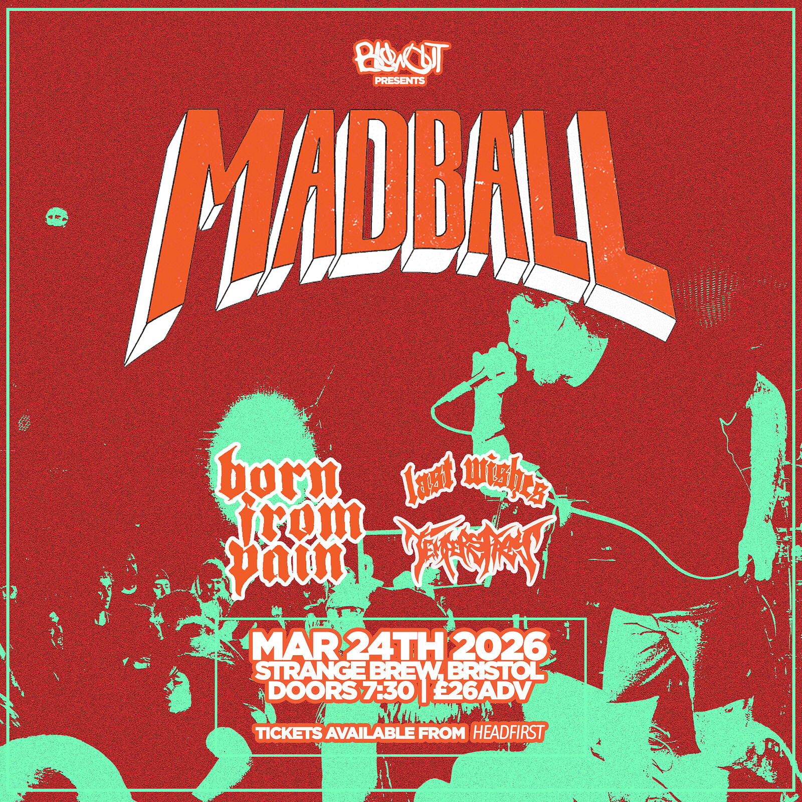 Madball at Strange Brew