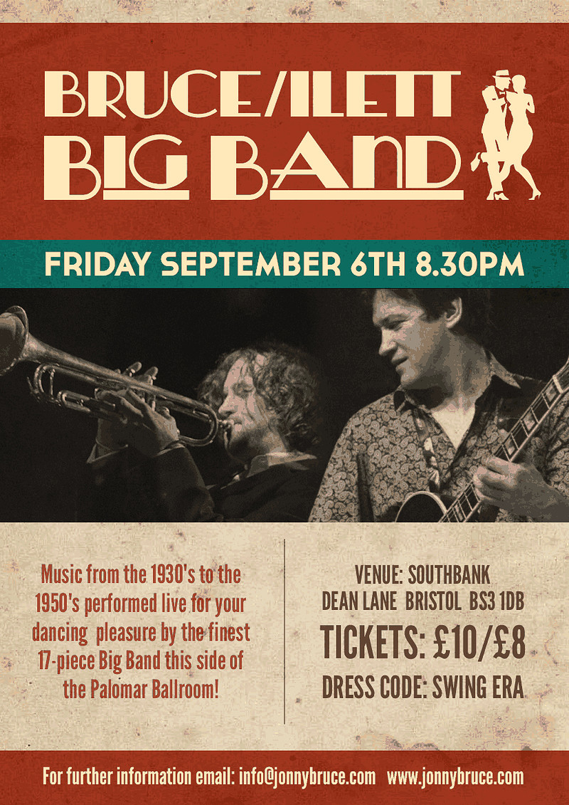 Bruce/ilett Big Band at Southbank Club