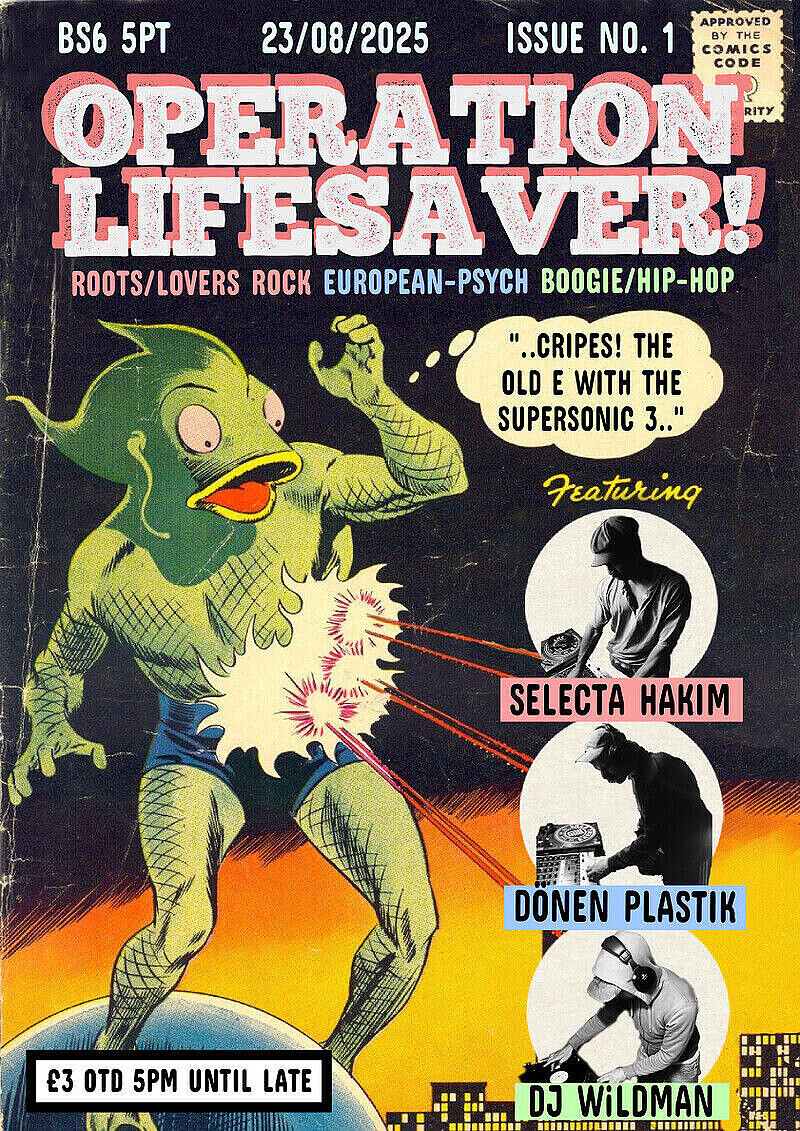 CJC Presents... OPERATION: LIFESAVER at The Old England Pub