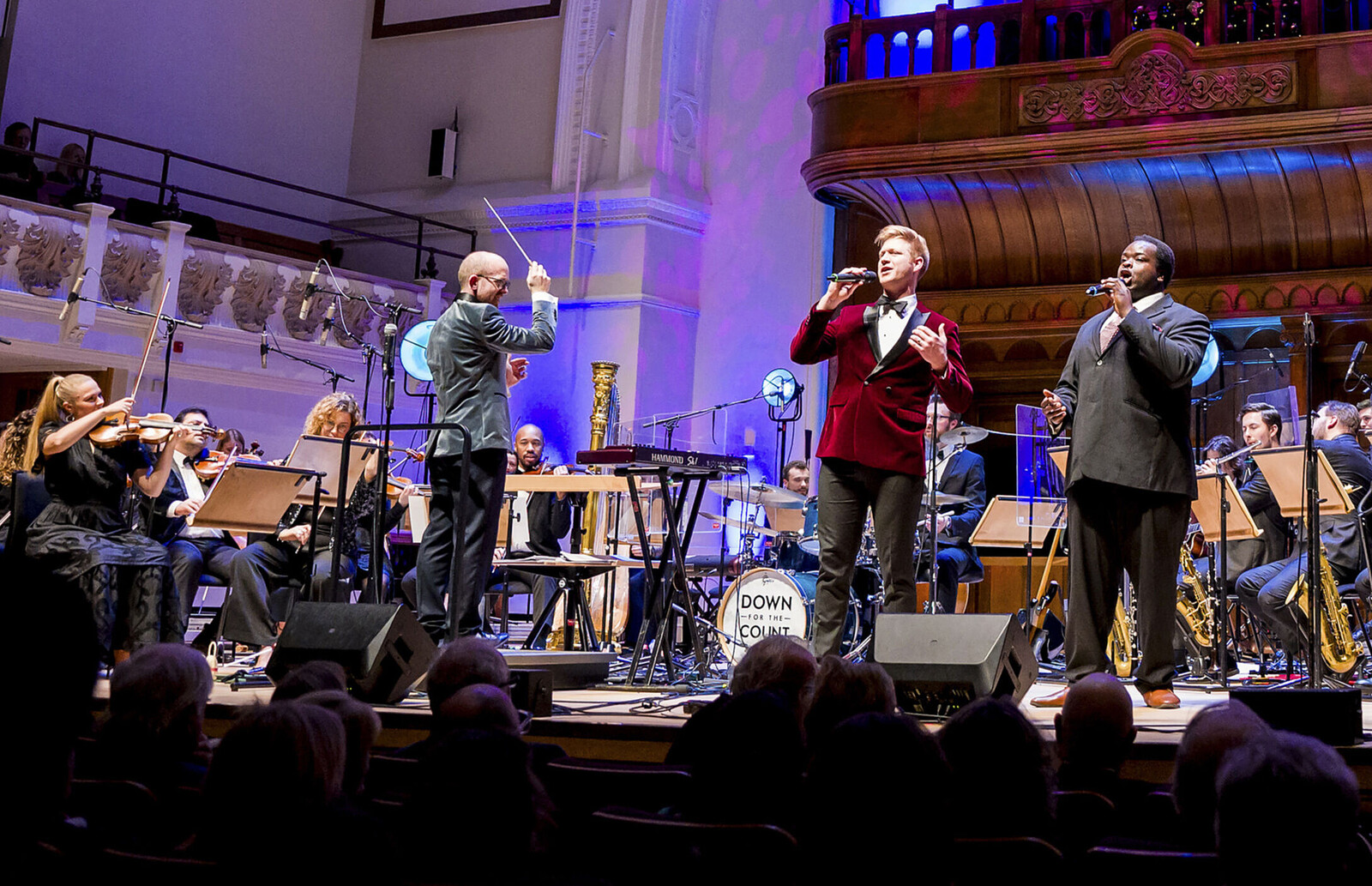 Celebrating Nat King Cole with the Down for the Count Swing Orchestra at St George's Bristol