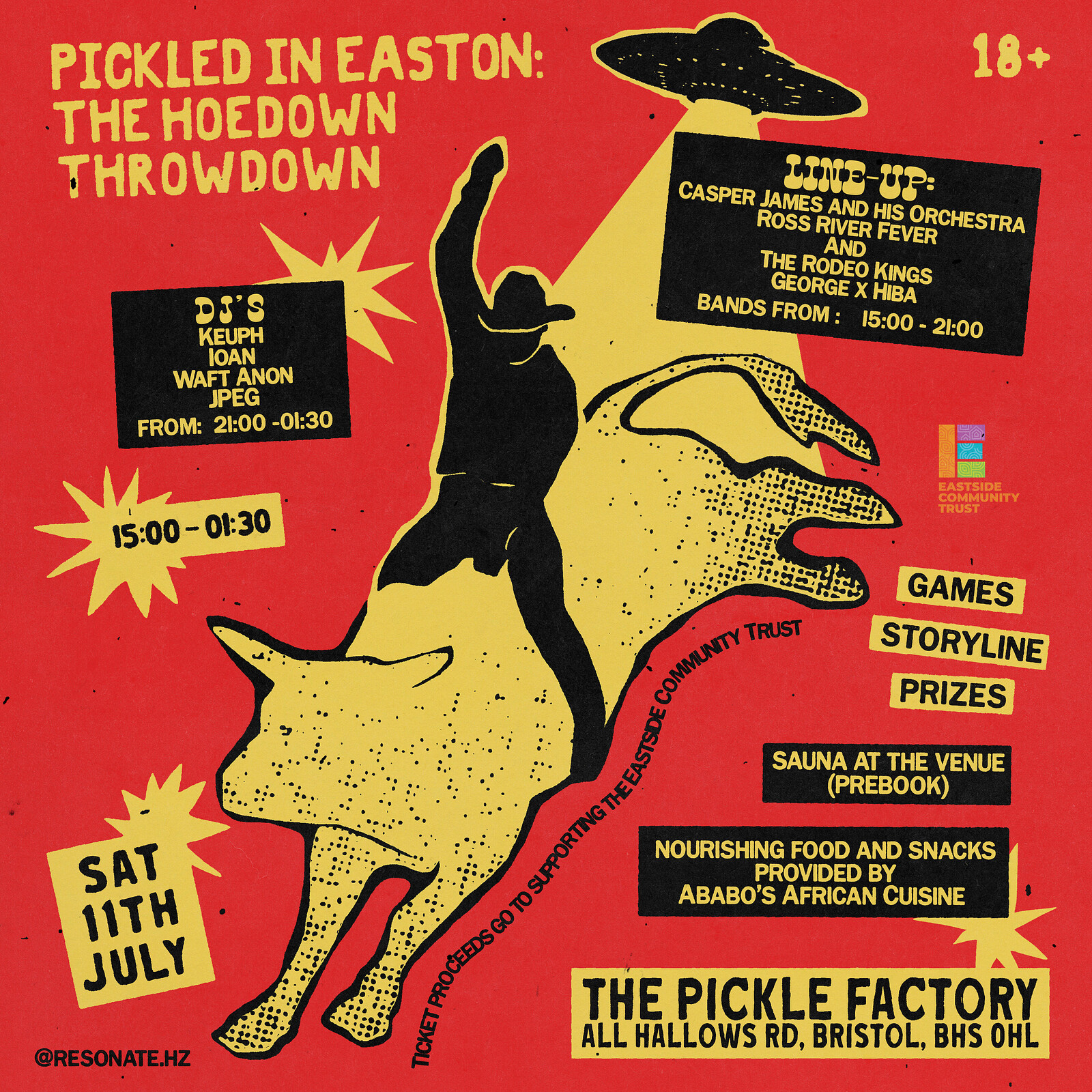 Pickled in Easton: The Hoedown Throwdown at The Pickle Factory