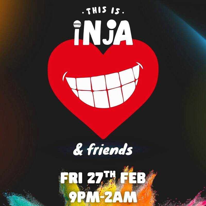 This is Inja + Friends at The Full Moon & Attic Bar