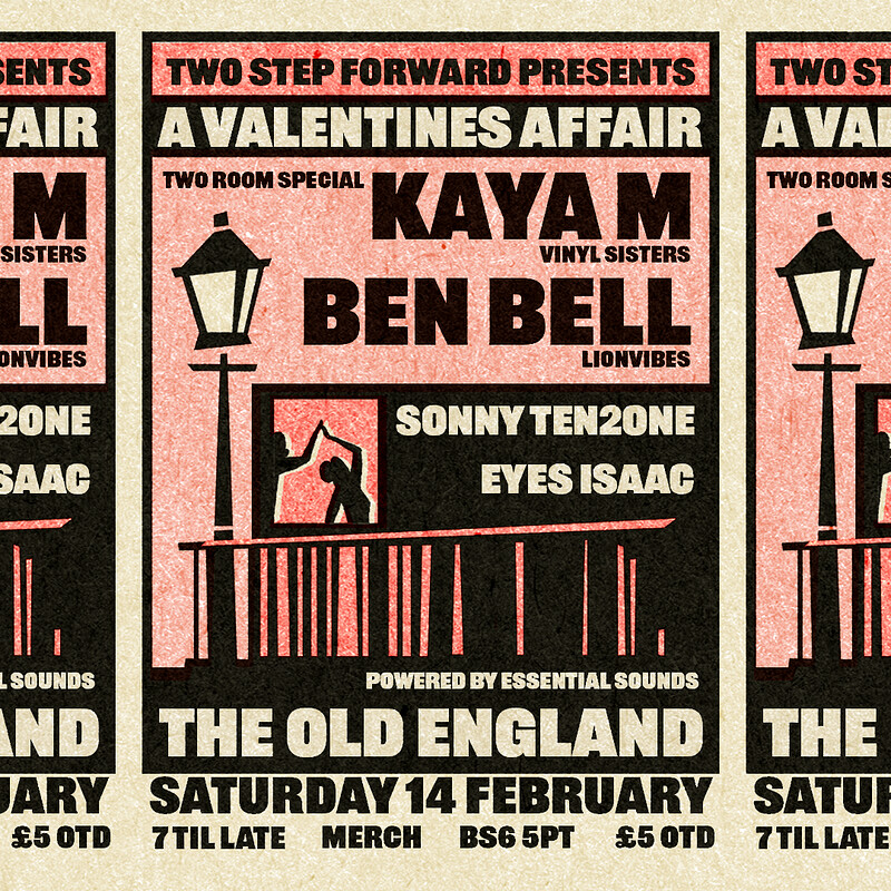 TWO STEP FORWARD: VALENTINES AFFAIR at The Old England Pub