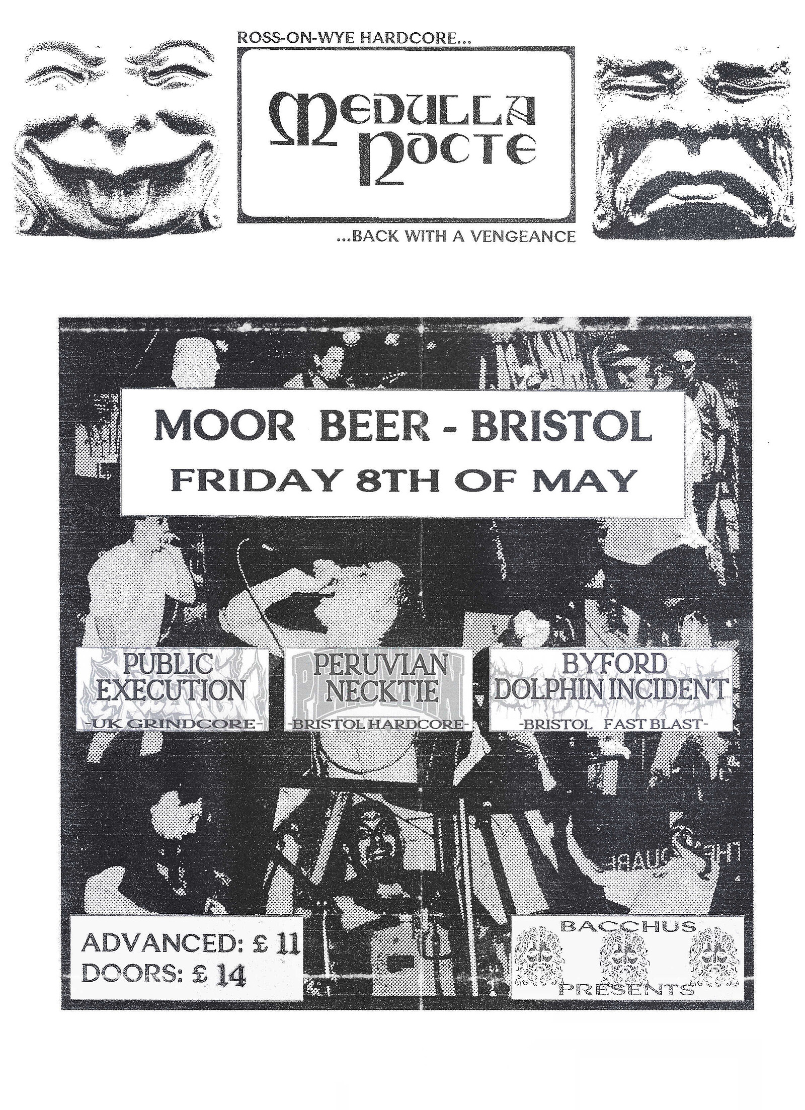 Medulla Nocte, Public Execution, Peruvian Necktie & Byford Dolphin Incident at Moor Beer Co