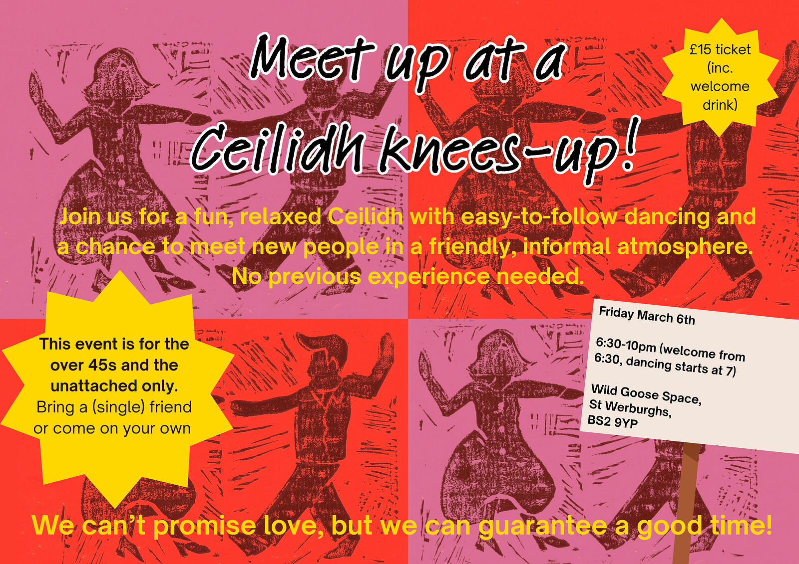 Ceilidh at WildGoose Space St Werburghs BS2 9YP